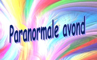 PARANORMALE AVOND 19 mei 2016